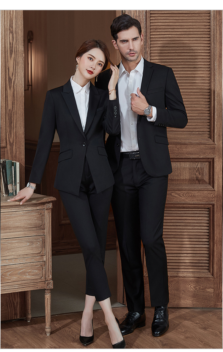 教师工作服_职业装套装同款商务西装秋冬酒店售楼4s店银行教师 - 阿里