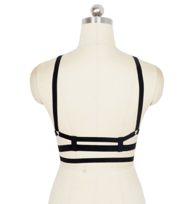 楼姜服饰 wish性感热卖诱惑美背绑带线束内衣厂家直销 o0111