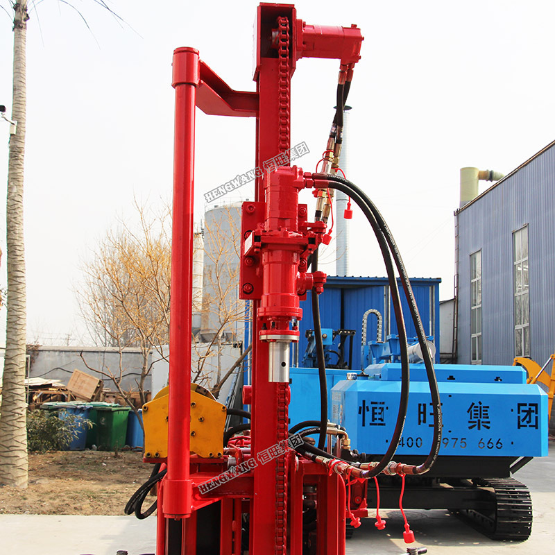 【供应】小型履带式潜孔钻机 多功能凿岩钻孔机 便携式小型潜孔钻机
