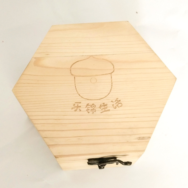 Packing Box Wooden Multifunctional Storage Box Gift Packing Box Wooden Accessories Jewellery Christmas Eve Fruit with Lid Storage Box