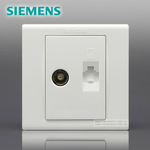 SIEMENS/西门子 品宜Ocero 电脑电视插座(5-850MHz)5TG06382NC01