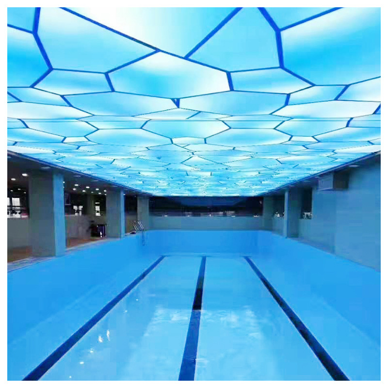 浴室游泳馆软膜天花吊顶 游泳馆软膜天花 软膜天花吊顶厂家直供
