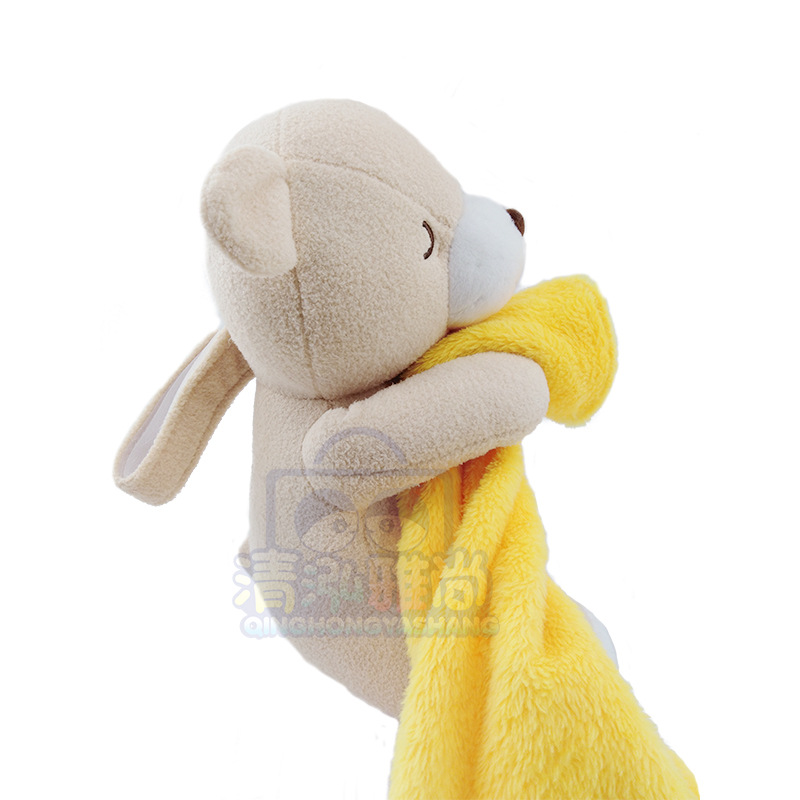 小熊白噪音安抚玩具 星空投影仪助眠安抚玩具 婴儿电动毛绒玩具