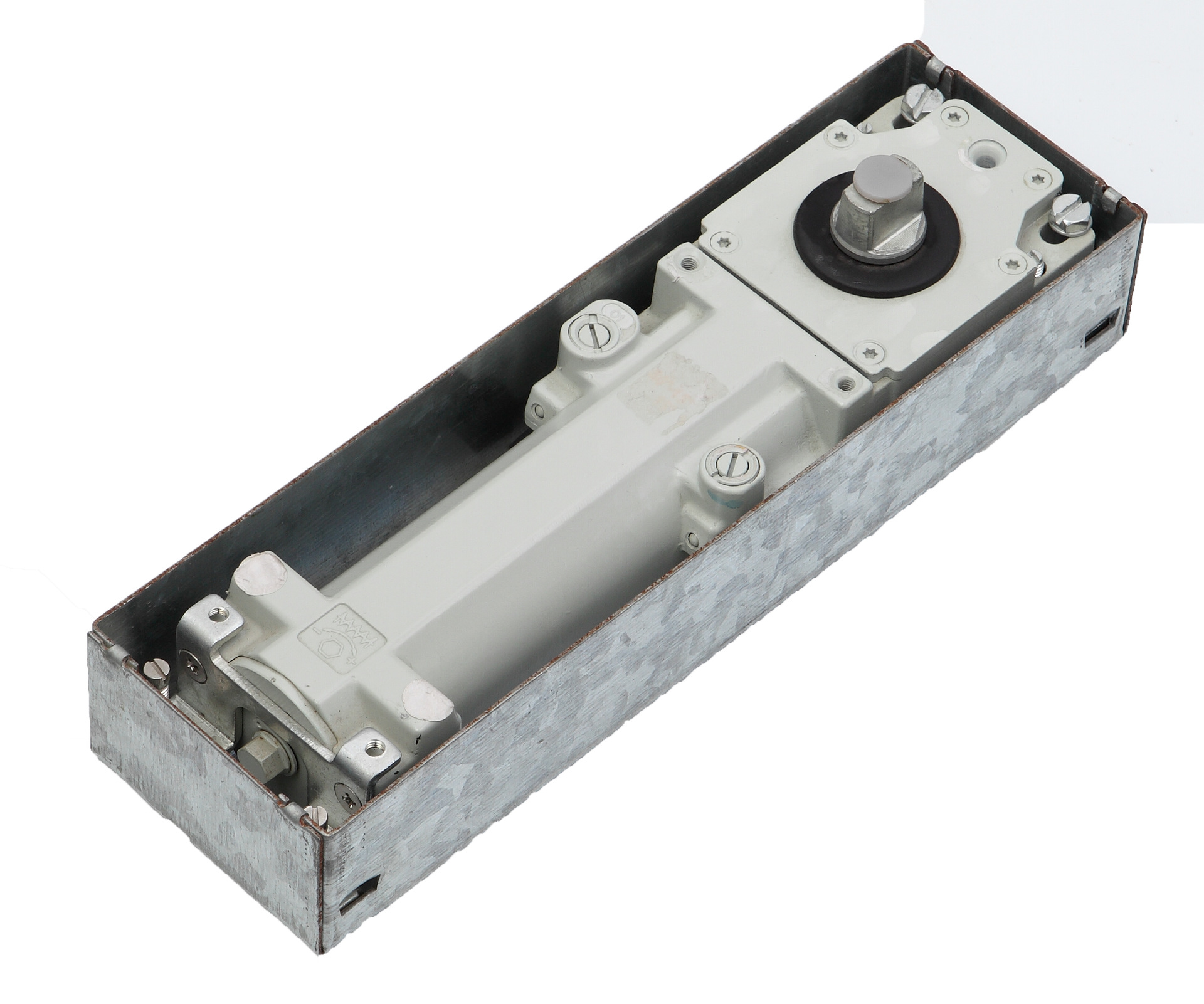 不锈钢盖板地弹簧 钢化玻璃配件 防盗门地弹簧【实创达五金厂】