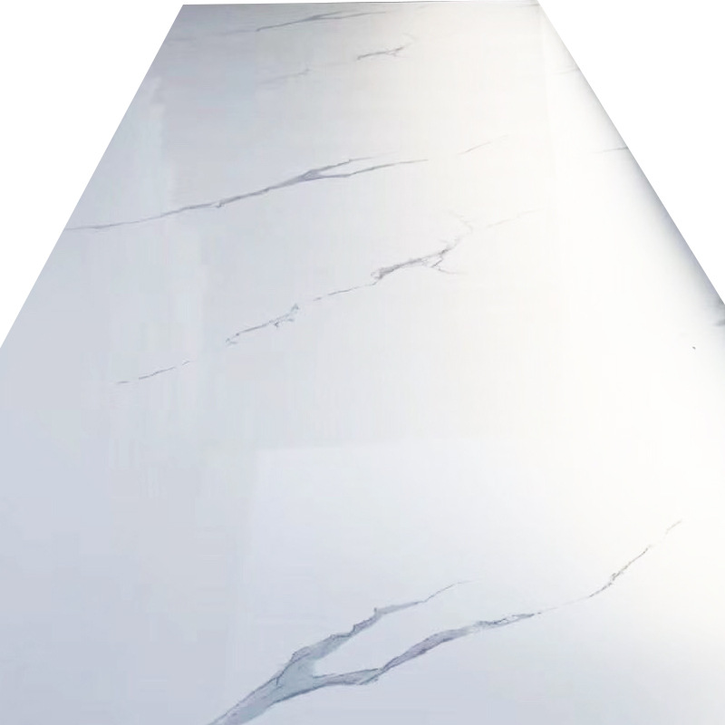 铝塑板批发仿大理石纹爵士白3mm4mm墙贴门头招牌吊顶加工