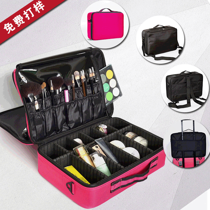 Portable Make-up Bag Multi-Functional Travel Storage Ins Large Capacity Portable Good-looking Cosmetic Bag Customized Wholesale