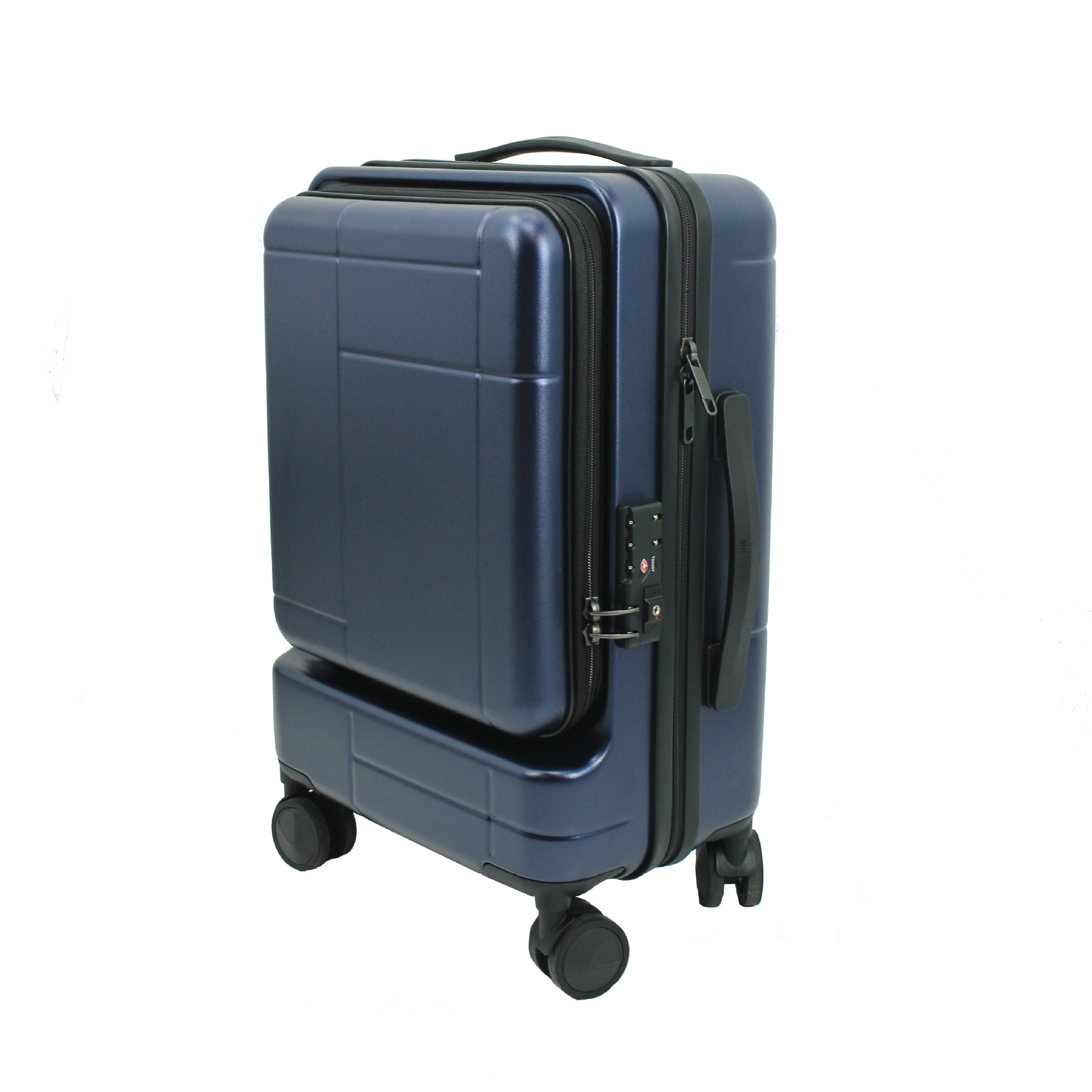 定制20寸前翻盖拉链箱全铝拉杆24寸纯pc旅行箱万向轮拉杆箱登机箱