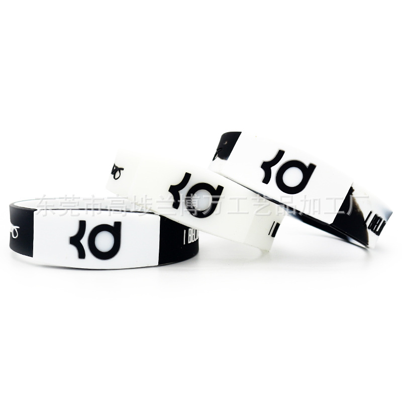 篮网队杜兰特纪念款篮球kd手环kevin durant篮球夜光nba手环