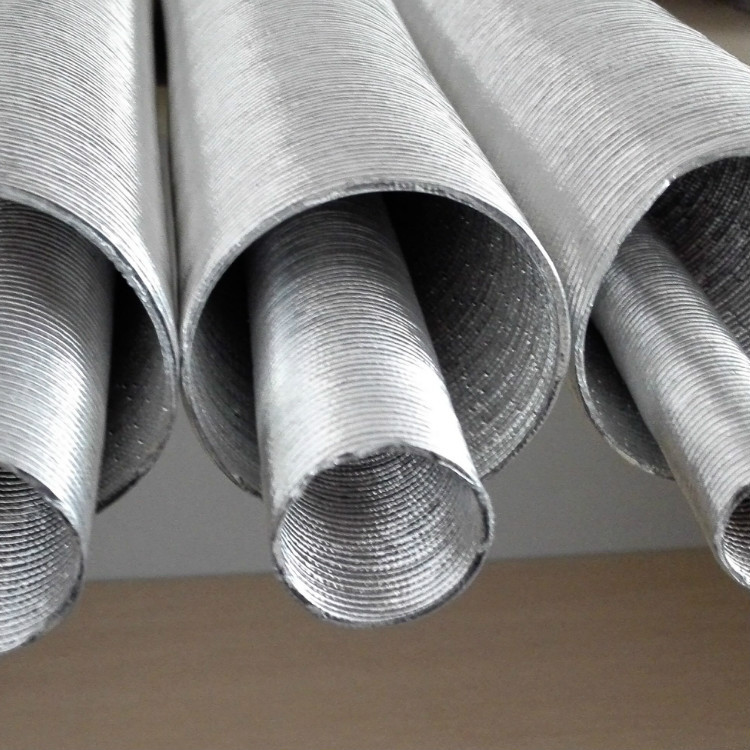 线束保护用铝箔套管 铝箔波纹管 隔热铝箔风管