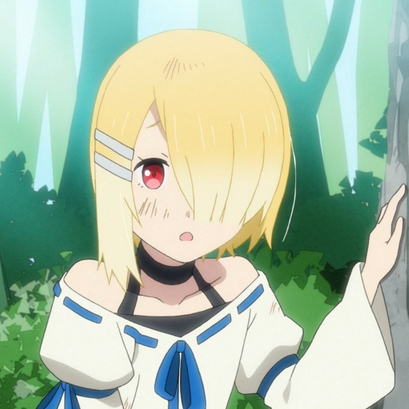 重来吧魔王大人亚克黄色渐变翻翘短发cos假发