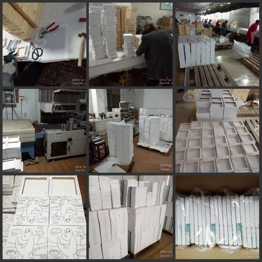 厂家定制直销 多种规格尺寸 帆布画框 油画框 装饰画定制