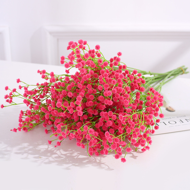 满天星仿真花新娘手捧花满天星婚庆用品装饰花家居装饰假花花束