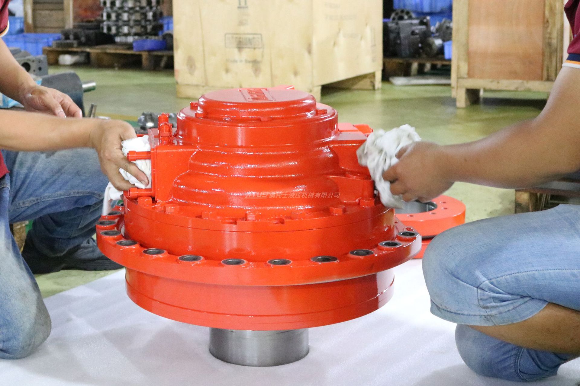 径向柱塞马达ca 100系列液压马达辊式轧制机液压动力马达