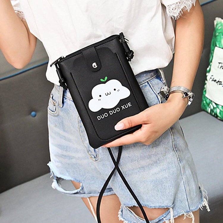 2019 New Korean Style Fashionable Cloud Women's Bag Crossbody Bag Cell Phone Bag Women's Shoulder Messenger Bag