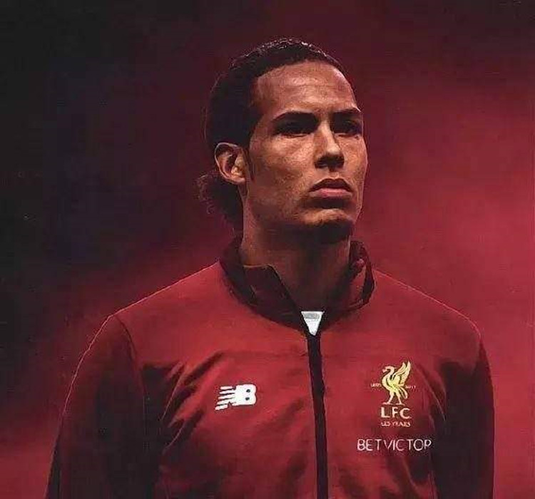 足球星利物浦4号范迪克virgil van dijk签名运动手环夜光硅胶腕