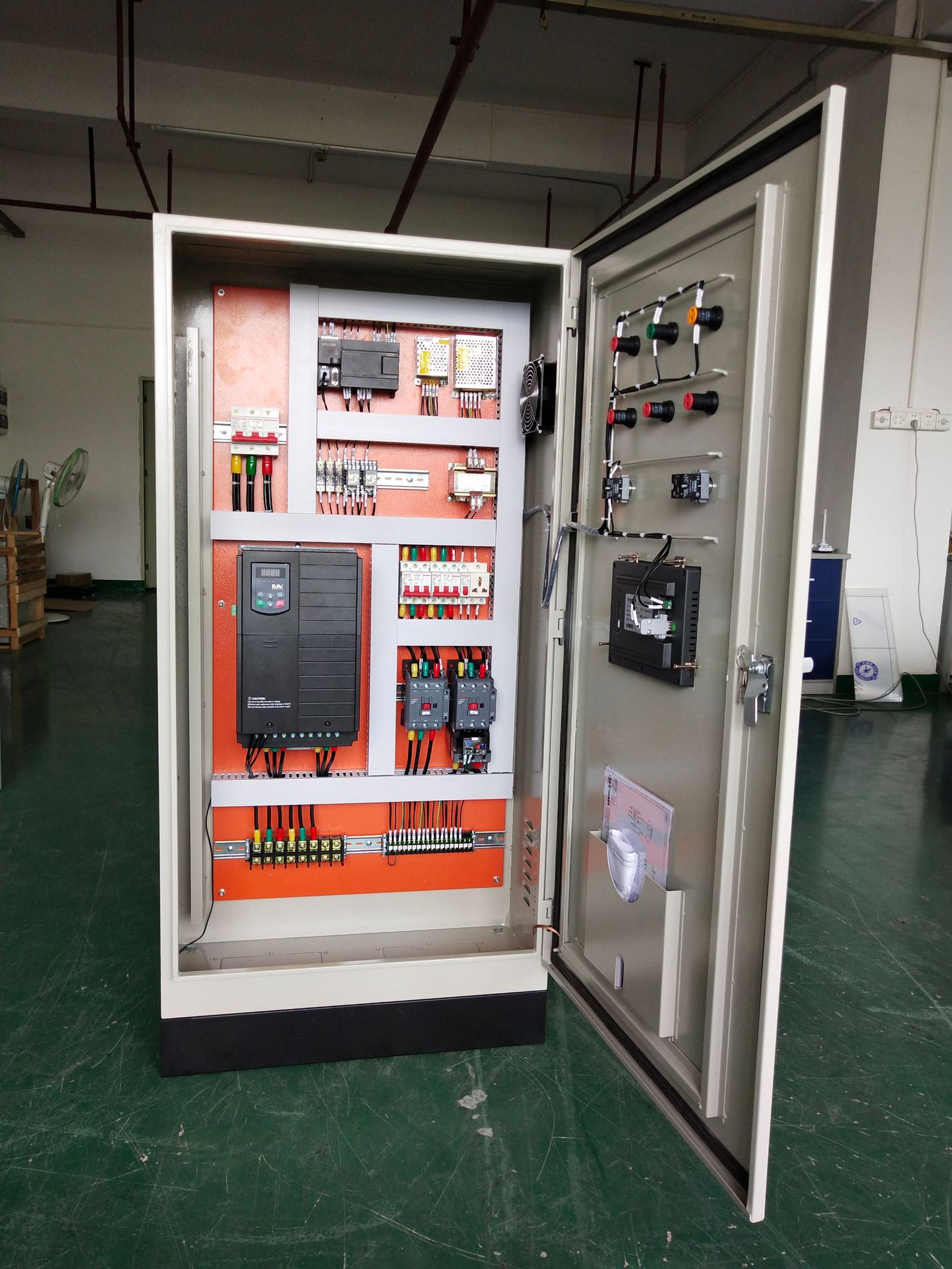 定制成套plc控制柜ddc自动化电气控制柜低压水泵智能控制柜 广州市大