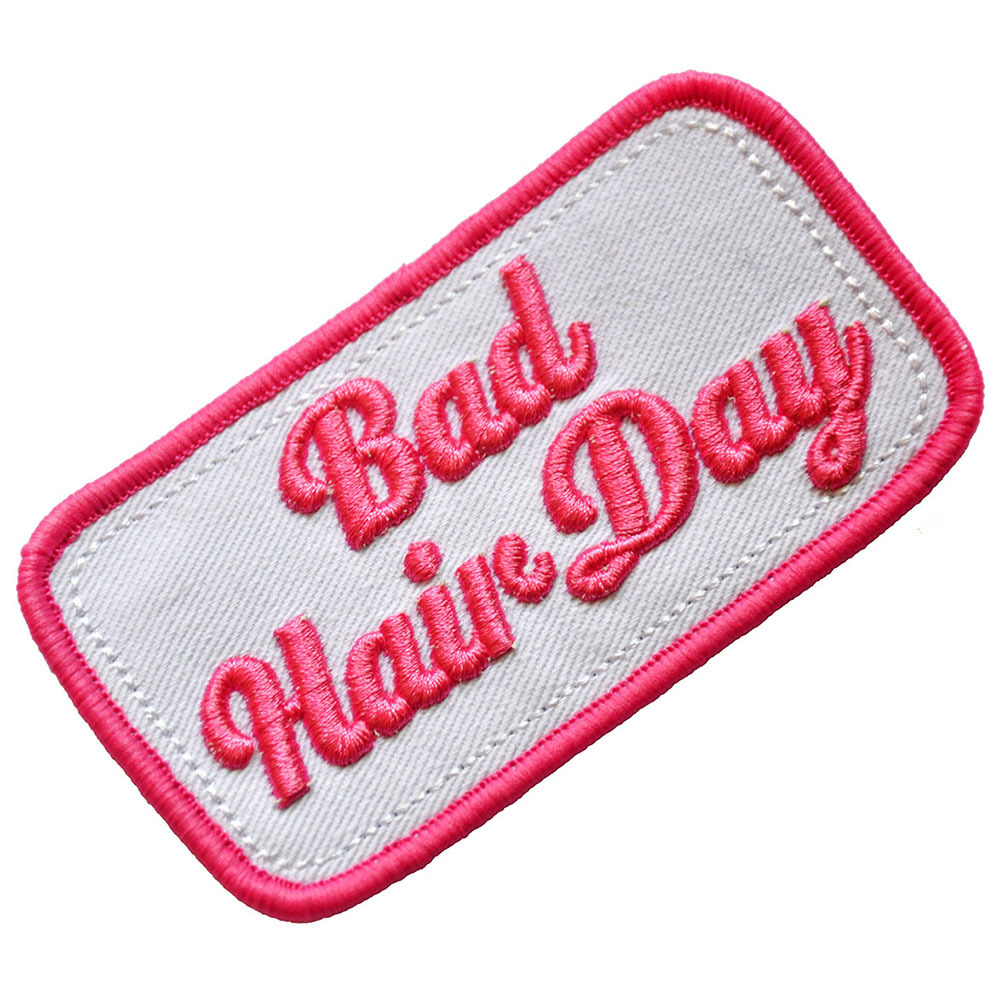 厂家定制3d立体绣花 植绒布魔术贴自粘 服装字母立体绣花diy加工