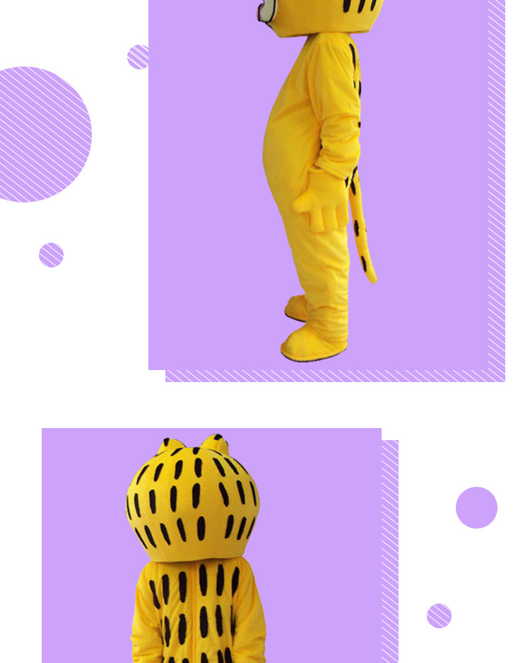 加菲猫卡通服装行走人偶服装动物服装卡通人偶衣服批发