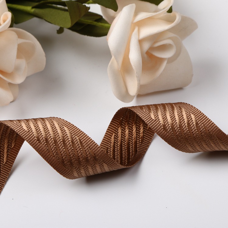 斜纹防尼龙加厚织带包装礼盒酒盒茶叶袋塑料手提袋缎带丝带绸带