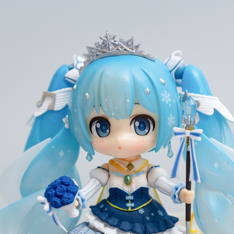 初音gsc 1000# 雪初音 snow princess 2019 q版黏土 盒装手办