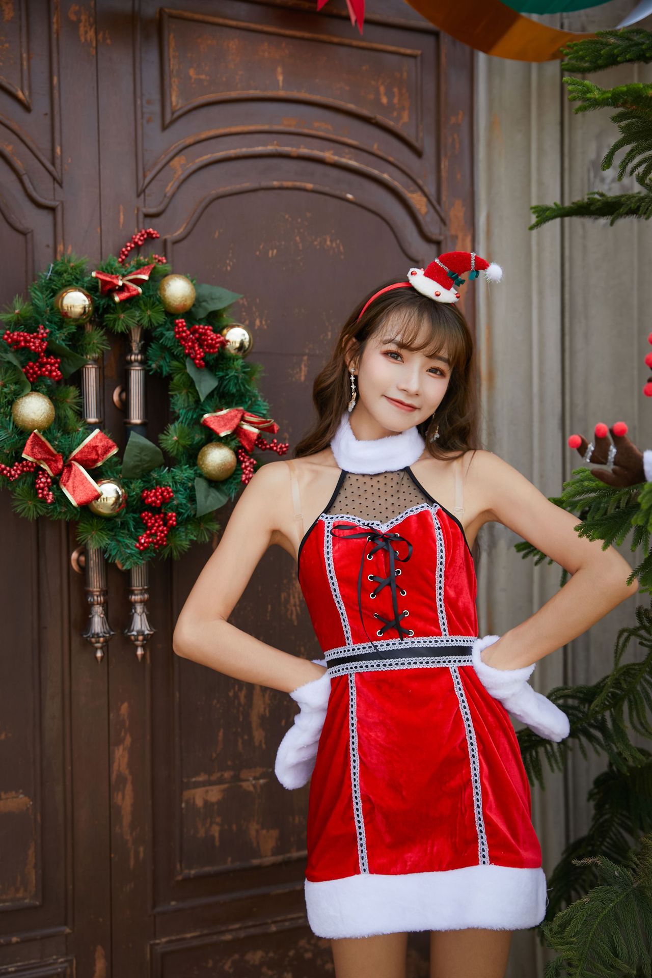 希倍朦 外贸日本可爱性感圣诞节服装 节日主题派对圣诞装