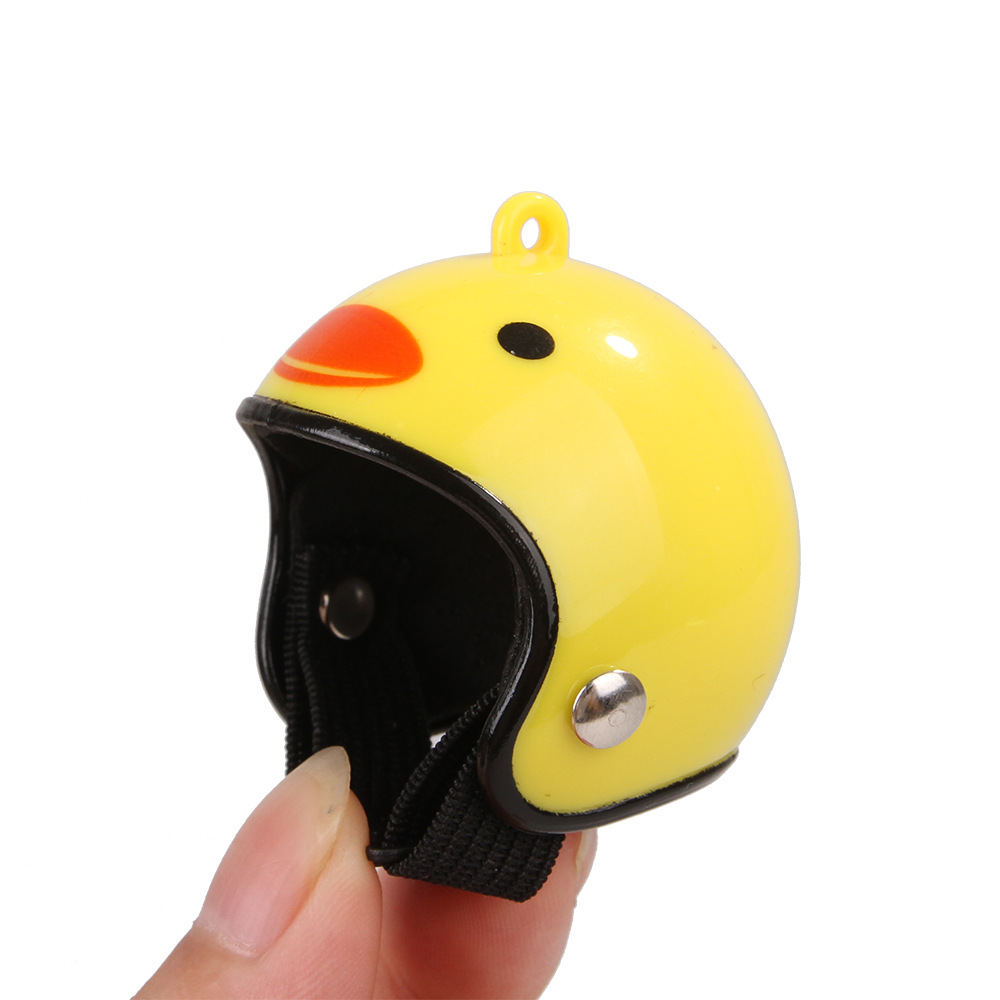 Chicken Helmet Small Pet Hard Hat Funny Chicken Helmet Hen Hard Bird Hat Headgear Protective Pet Helmet Sun Rain Protection