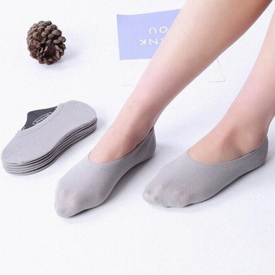 Summer New Men's Ankle Socks Low Cut Silicone Ankle Socks Men's Solid Color Breathable Invisible Male Socks Factory Wholesale