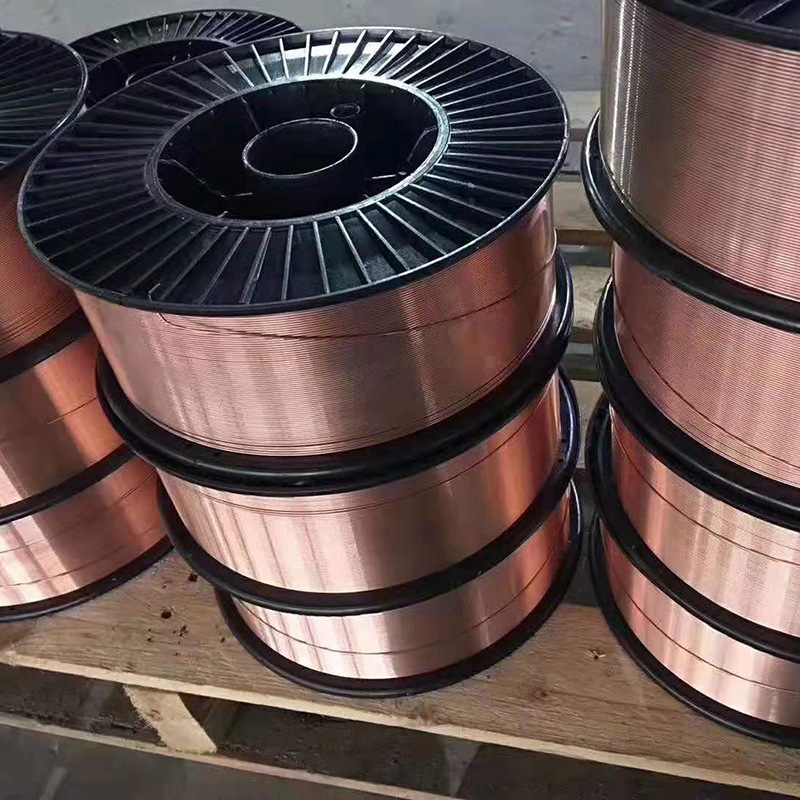 厂家直销小盘1.6/1.2/1.0/0.8mm实心碳钢气保焊丝er50-6碳钢焊丝