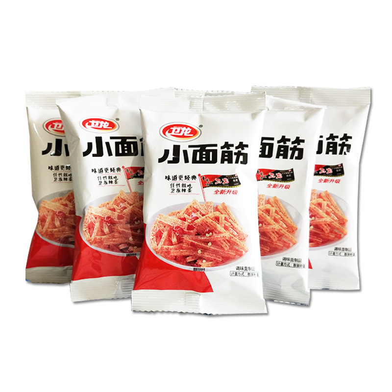 卫龙小面筋辣条散称 小包装麻辣 休闲小吃 10斤