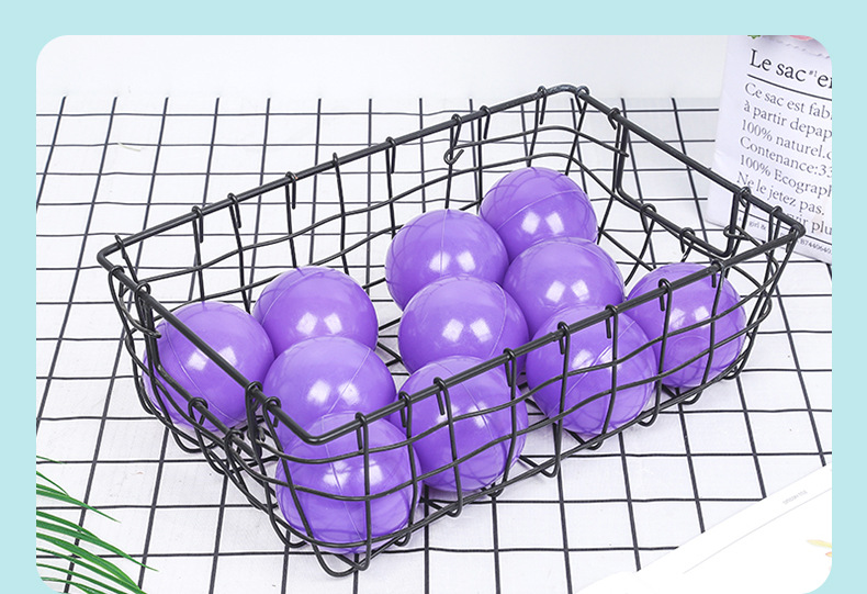 厂家批发加厚宝宝玩具波波球食品级马卡龙百万海洋球彩色塑料球