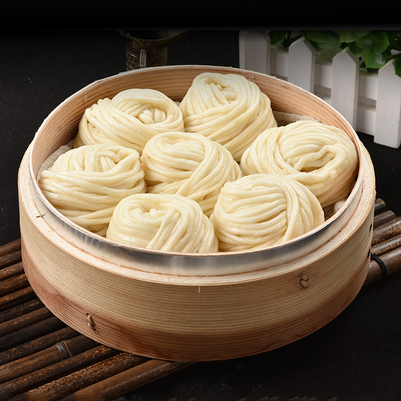 金丝卷银丝卷天津特产馒头花卷酒店饭店餐饮用特色半成品面食早餐