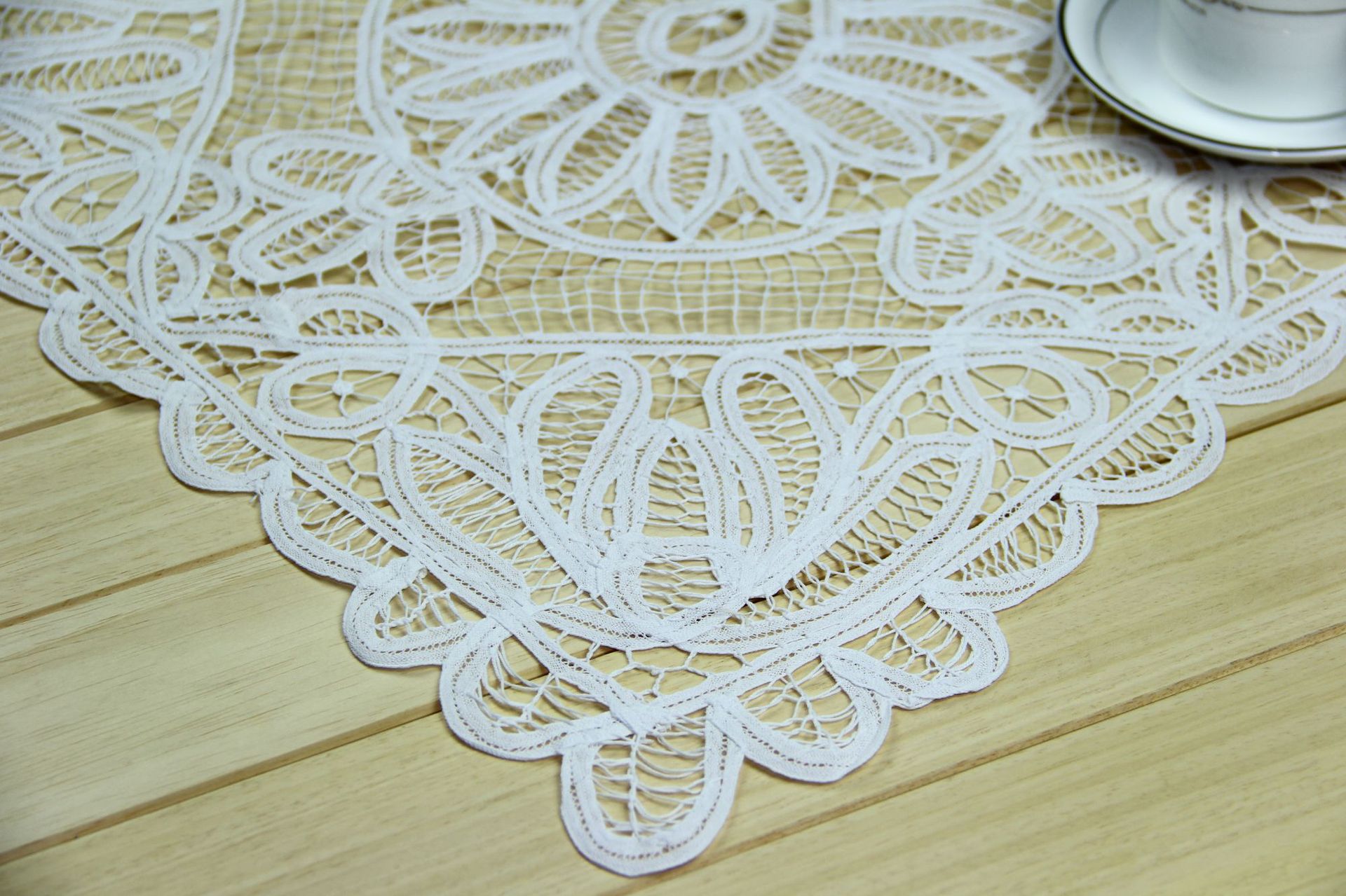 库存抽纱美丽丝百带丽雕玉龙镂空扣锁网扣钩针台布方巾盖巾批发