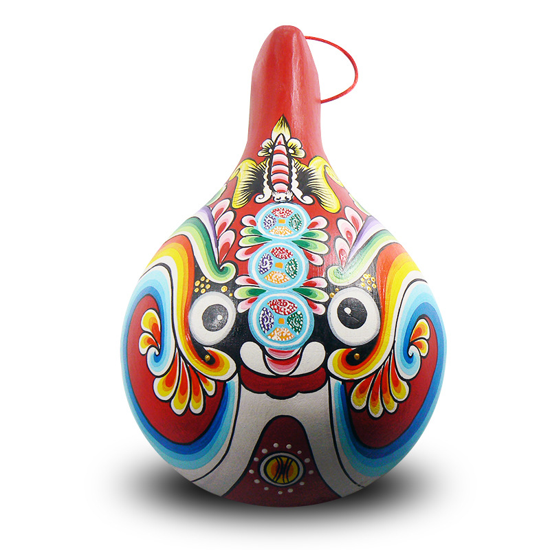 中秋节礼品手工艺术品马勺脸谱祈福纳祥家居装饰挂件图案脸谱批发