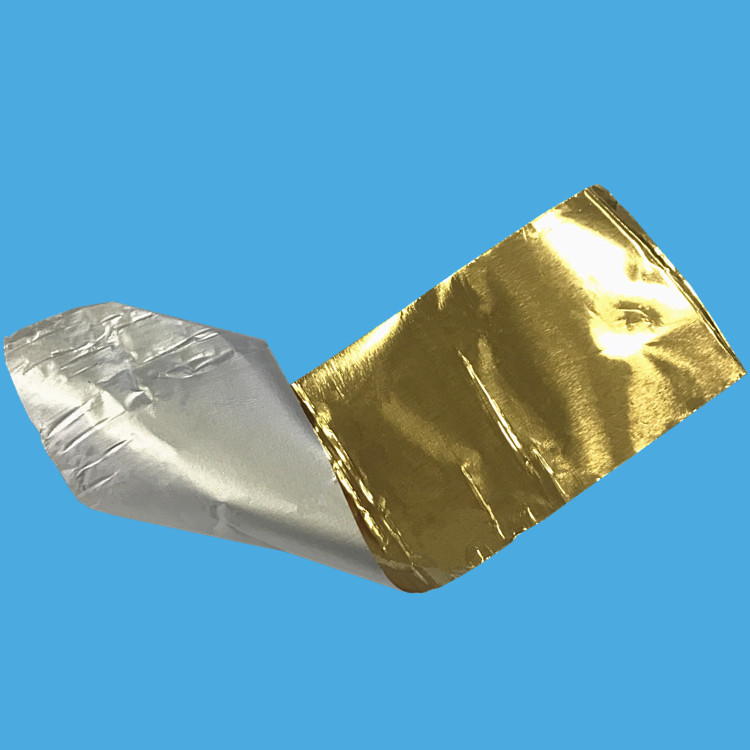 厂家定制 彩色铝箔胶带 背胶铝箔 颜色规格可定制