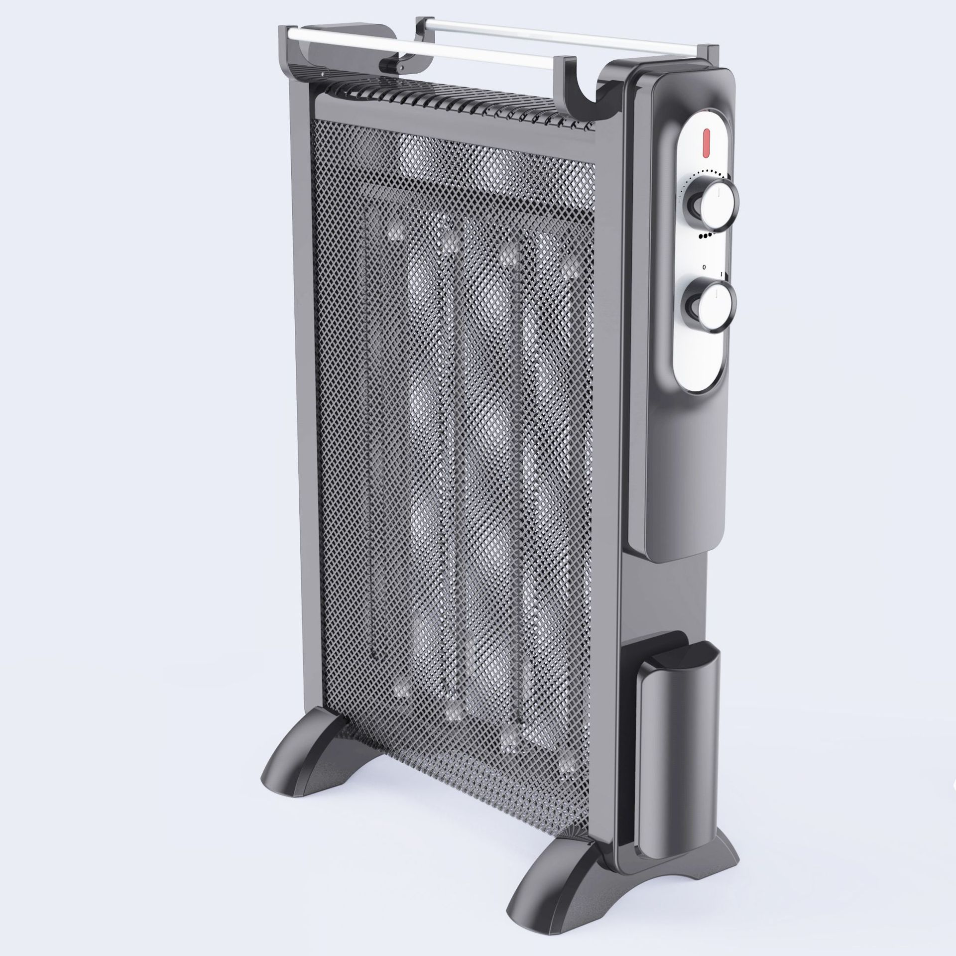 对流式云母片取暖器 电暖器带晾衣架 冬季家用厂家直销烘衣取暖器