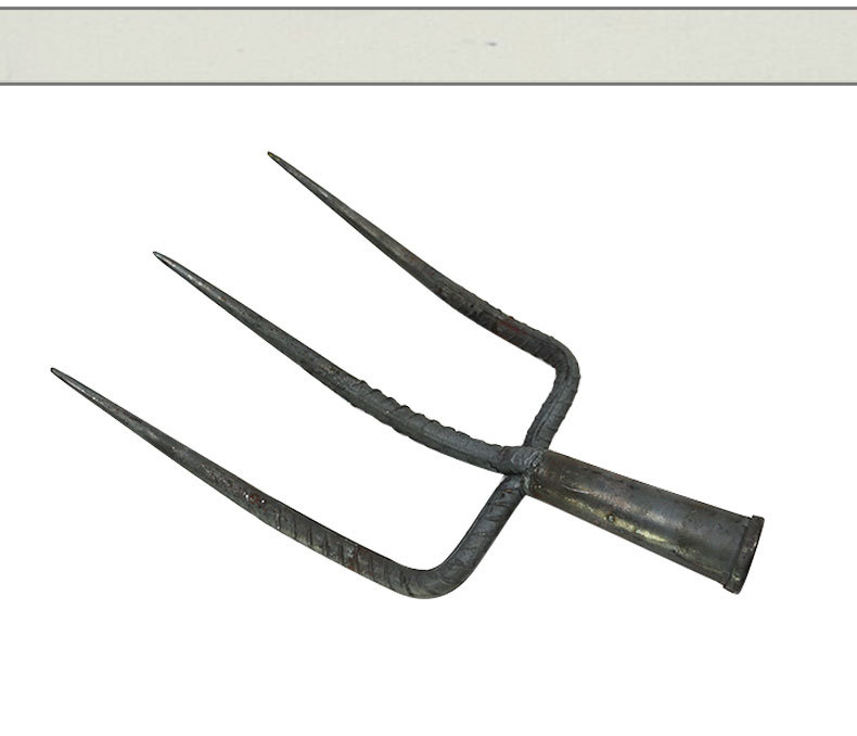 翻地叉挖地叉松土器三齿叉三齿锄农具农用钢叉铁叉锄头翻土耙子