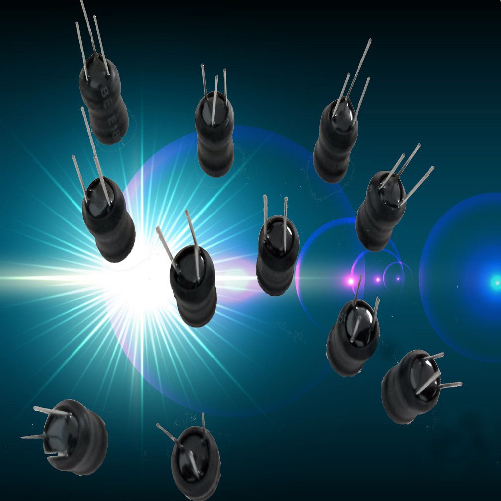 源头厂家定制报警器,蜂鸣器用三脚电感9*12 0.09线