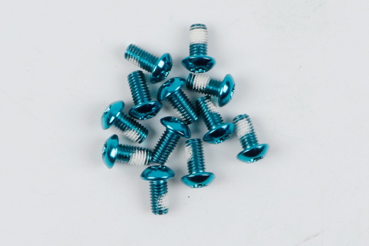 山地车彩色碟片螺丝 合金钢 碟盘 碟片刹车片t25螺丝 盒装正品