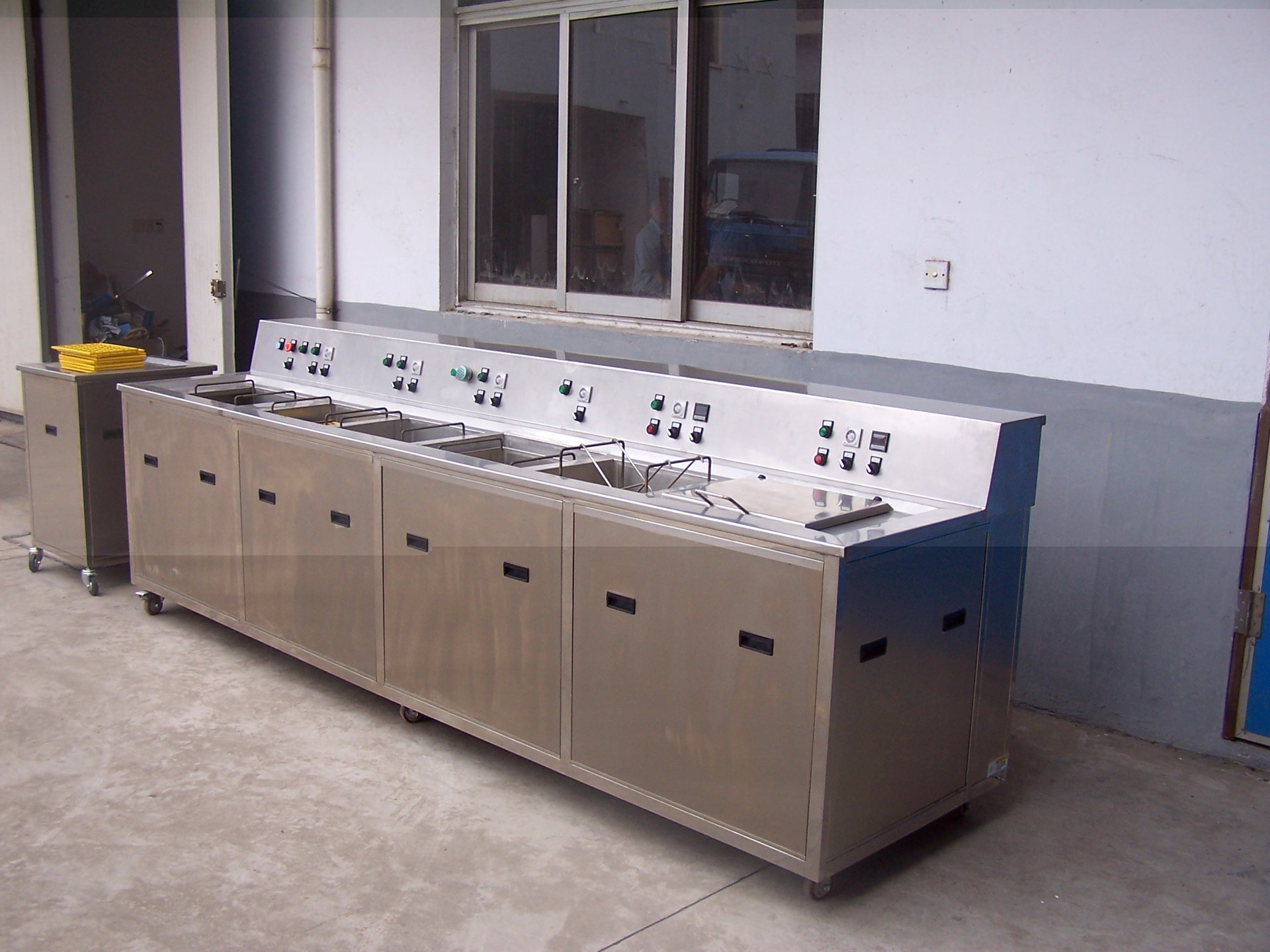 六工位手动清洗机定制六槽超声波清洗机 工业用超声波清洗设备