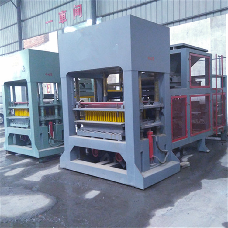 全自动水泥免烧空心砖机815标砖异形路面护坡砖机设备全套