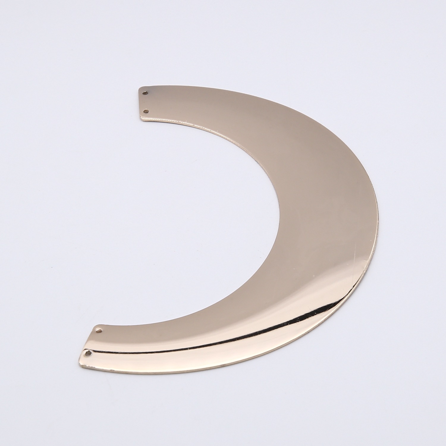 月牙形领口金属铁片 亮片 五金服饰配件 服装辅料金属装饰饰品