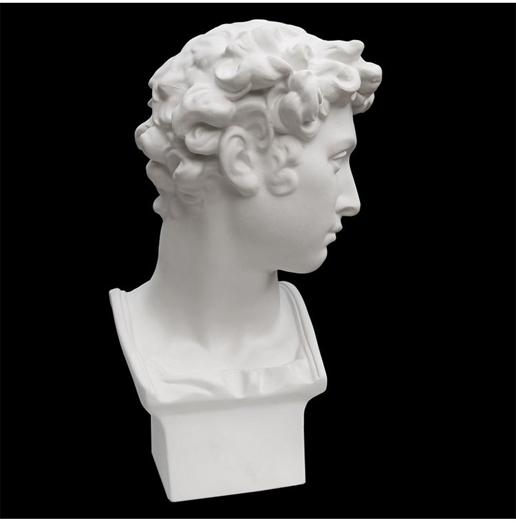朱利亚诺梅第奇石膏像 63cm 小卫石膏头像 美术教学