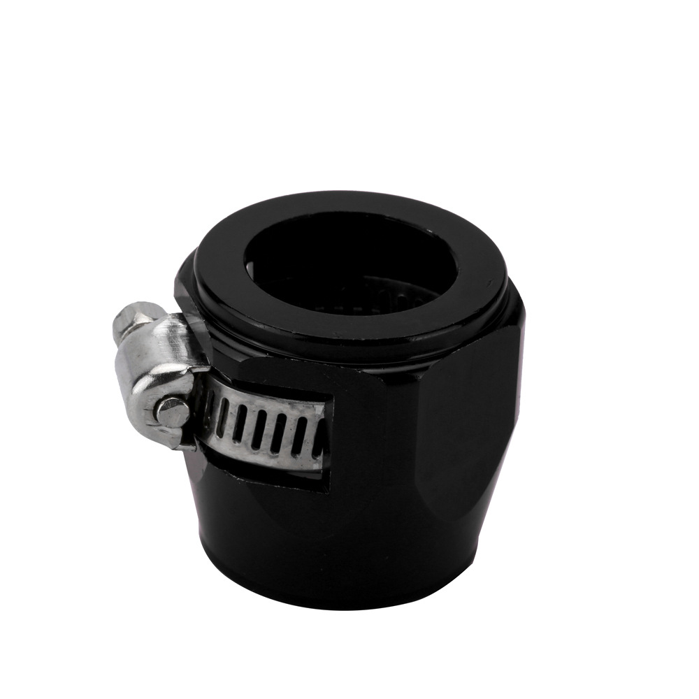 汽车散热器改装燃油管卡扣an4 an6an8an10an12软管管夹铝合金卡箍