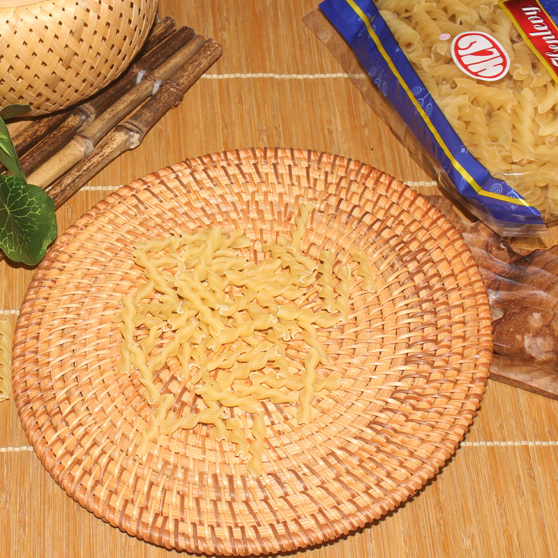 10包装 hlv康力大螺丝粉 螺纹粉 通心粉 康力意面 意粉500g*10包