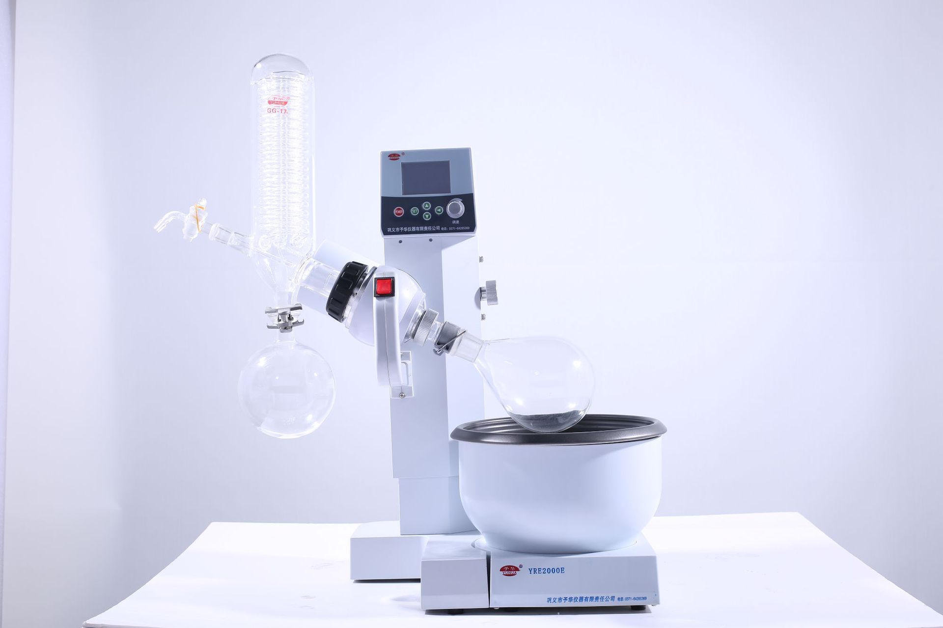 智能型旋转蒸发仪yre2000e人机界面