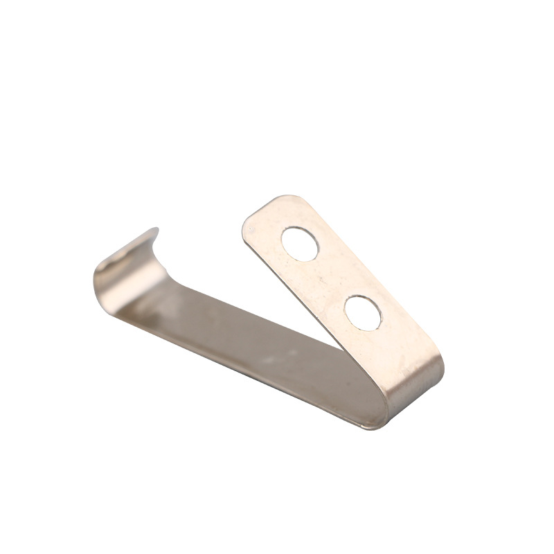 弹簧片 弹簧卡扣压线片 定做0.6mm不绣钢弧形弹片 量大从优