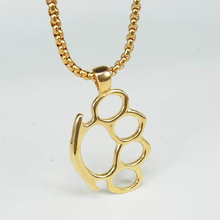 跨境欧美嘻哈宗教饰品圣母玛利亚滴血吊坠铜微镶锆石嘻哈项链-报价