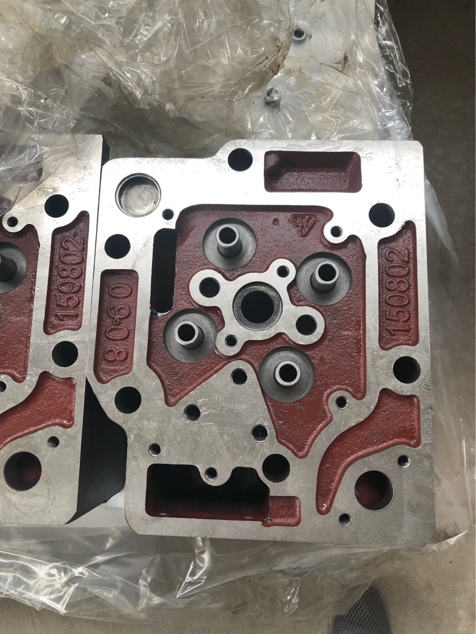 缸盖济柴190内循环燃气柴油发电机组胜动外循环