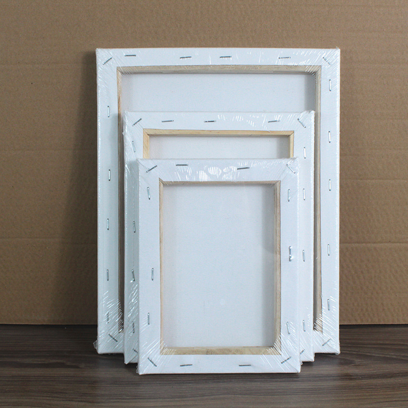 油画布框2430cm油画颜料用画板背钉丙烯油画框帆布涂层内框批发