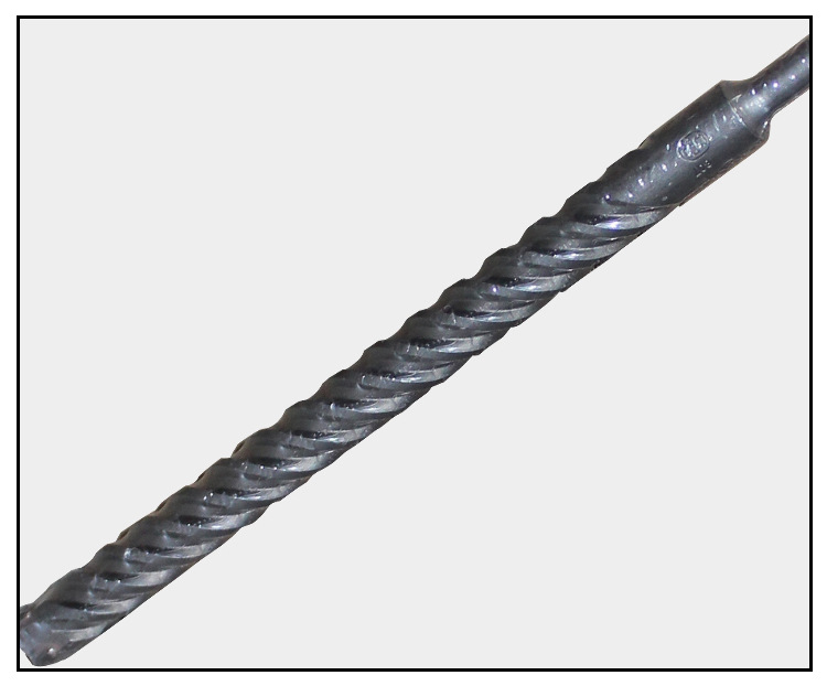 德国博世圆柄四坑5系冲击钻头20*250*300mm四刃电锤钻钢筋混凝土